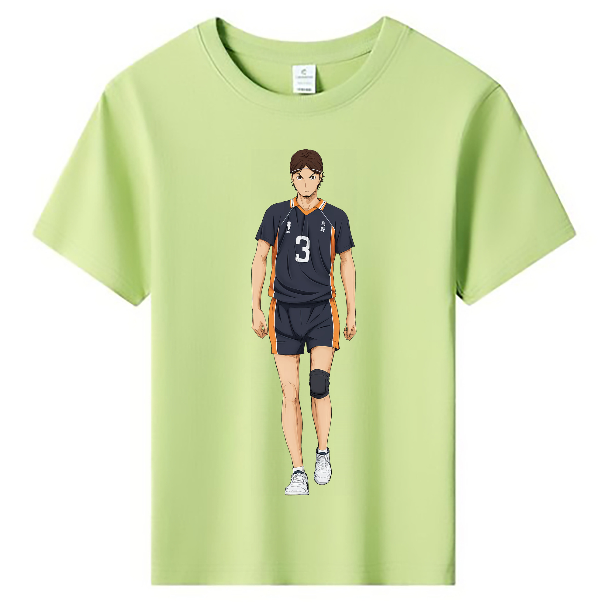 （画像用） ハイキュー!! Haikyu!! 綿100％キッズTシャツ（フロントプリント）